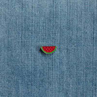 Watermelon Enamel Pin Denim - santo-18.test