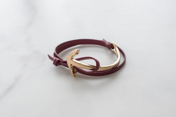 Womens Anchor Bracelet - santo-18.test